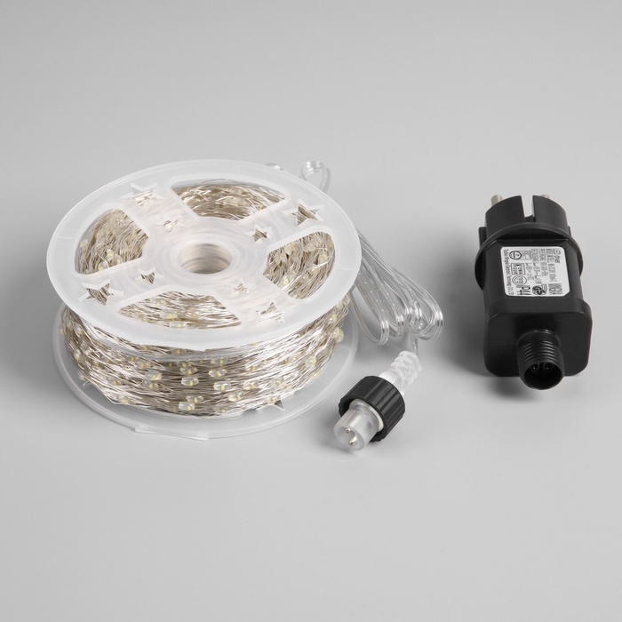 НИТЬ ROSA, IP44, 200 м, Н.С. LED(1608)-2000-36V, фиксинг, Т/БЕЛЫЙ НИТЬ ROSA, IP44, 200 м, Н.С. LED(1608)-2000-36V, фиксинг, Т/БЕЛЫЙ