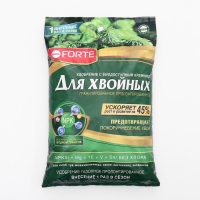 Удобрение Bona Forte хвойное (весна) с биодоступным кремнием, гранулы, пакет, 10 кг