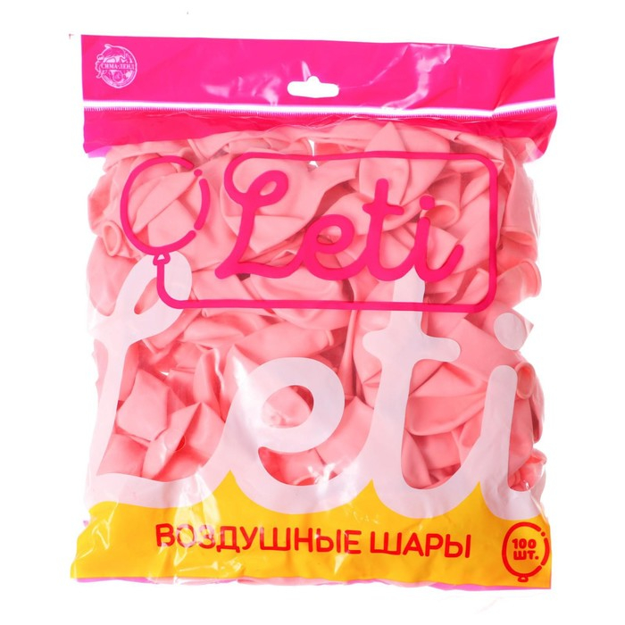 Шар латексный 10 Шар латексный 10", пастель, набор 100 шт., цвет светло-розовый