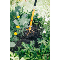 Культиватор, 60 &times; 19,5 см, металлический черенок, TORNADICA