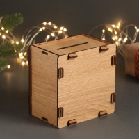 Новогодняя копилка "Снеговик" 12х12х9 см Новогодняя копилка "Снеговик" 12х12х9 см