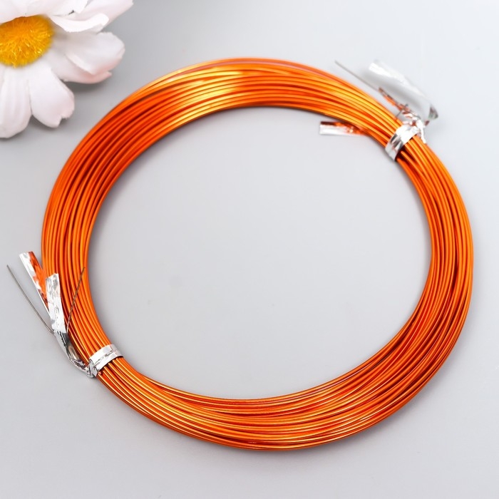 Проволока для творчества d 1мм, медь рул.10 м