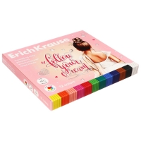 Пластилин со стеком 12 цветов, 180 г, ErichKrause "Pointes", в картонной упаковке Пластилин со стеком 12 цветов, 180 г, ErichKrause "Pointes", в картонной упаковке