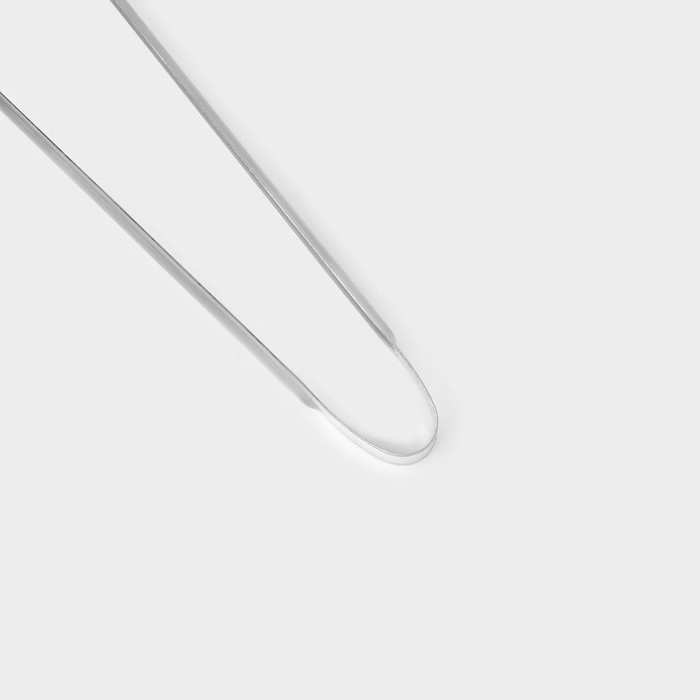 Щипцы кухонные Доляна, 22 см, цвет серебристый