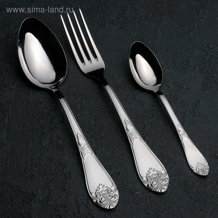 Набор столовых приборов &laquo;Дворцовый&raquo;, 18 предметов, картонная коробка