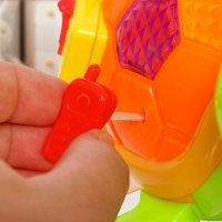 Каталка музыкальная &laquo;Черепашки&raquo;, световые, звуковые эффекты, работает от батареек