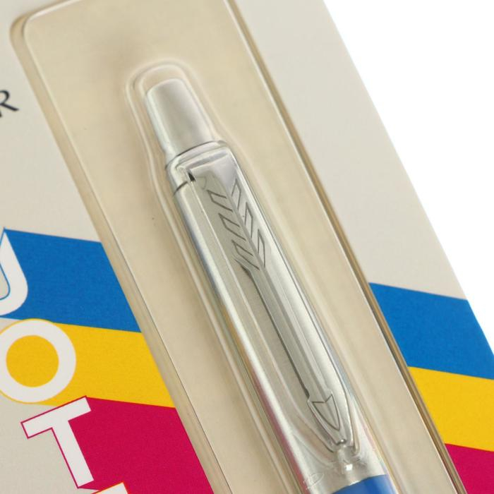 Ручка шариковая Parker Jotter Color M, корпус пластиковый, синие чернила, блистер