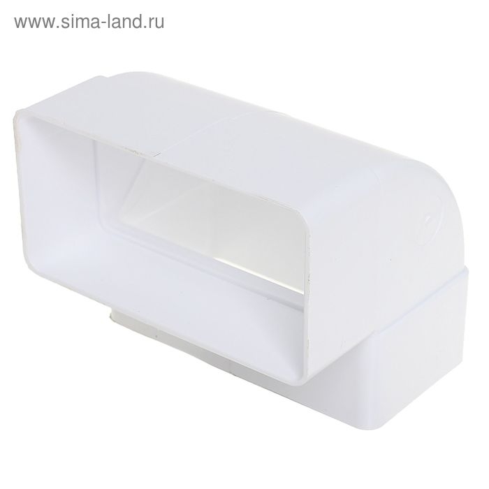 Отвод ERA 612КВП, плоский, вертикальный, вентиляционный, 60 х 120 мм