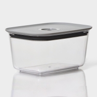 Ланч - бокс с вакуумным клапаном Доляна, 800 мл, 16,7&times;12&times;8,5 см, прозрачный