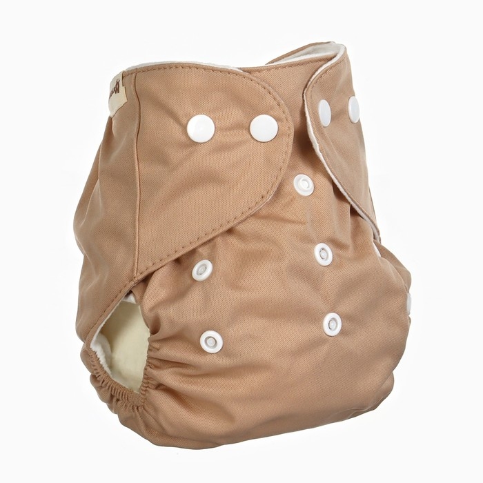 Многоразовый подгузник «Львенок», 3-15 кг, цвет коричневый, Крошка Я Многоразовый подгузник «Львенок», 3-15 кг, цвет коричневый, Крошка Я