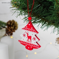 Новогодняя подвеска &laquo;Скандинавский олень&raquo;