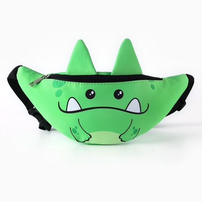 Сумка поясная детская Сумка поясная детская "Добрый динозаврик", 31х13х10 см