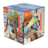 Глобус физико-политический "Глобен", интерактивный, рельефный, диаметр 210 мм, с подсветкой от батареек, с очками Глобус физико-политический "Глобен", интерактивный, рельефный, диаметр 210 мм, с подсветкой от батареек, с очками