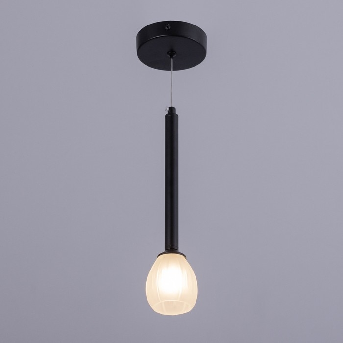 Светильник "Жаклин" 1х3Вт G4 черный  20х20х180см