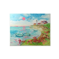 Набор для живописи маслом по холсту &laquo;Маяк&raquo;