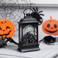 Светодиодная фигура «Камин с тыквой» 6 × 13 × 4 см, пластик, батарейки AG13х3 (в комплекте), свечение тёплое белое Светодиодная фигура «Камин с тыквой» 6 × 13 × 4 см, пластик, батарейки AG13х3 (в комплекте), свечение тёплое белое