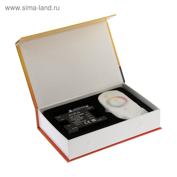 Контроллер Ecola для RGB ленты, 12 – 24 В, 24 А, пульт ДУ, белый Контроллер Ecola для RGB ленты, 12 – 24 В, 24 А, пульт ДУ, белый