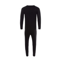 Термобельё мужское НАЧЁС (лонгслив/брюки), цвет чёрный, размер 50