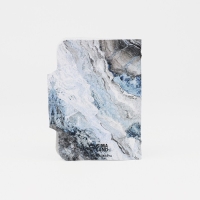 Визитница на кнопке, 24 карты, цвет голубой Визитница на кнопке, 24 карты, цвет голубой