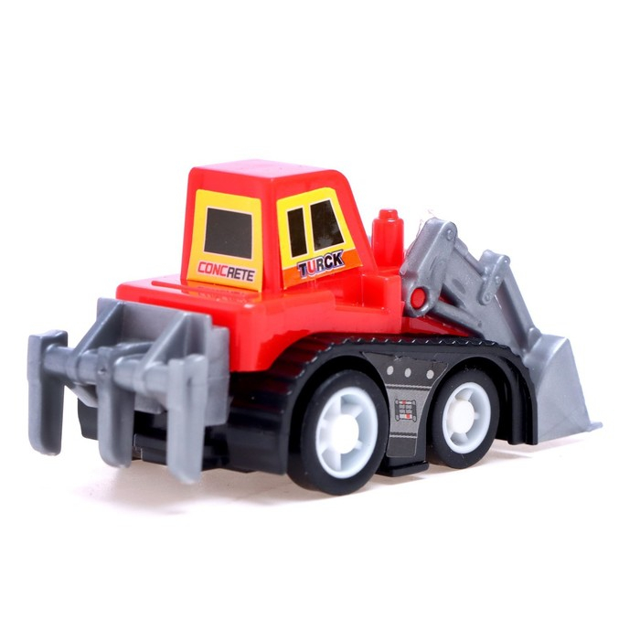 Набор инерционных машин &laquo;Строительная техника&raquo;, 6 штук