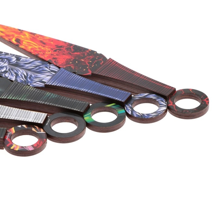 Деревянное оружие, детское сувенирное &laquo;Кунай&raquo;, МИКС, 26 х 4 см