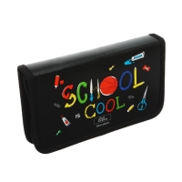 Пенал 1 секция 115 х 205 х 30 мм, Calligrata "School", ламинированный картон Пенал 1 секция 115 х 205 х 30 мм, Calligrata "School", ламинированный картон