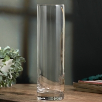 Ваза - цилиндр &laquo;Эмили&raquo; для цветов, прямая, 26,3 см, 1,1 л.