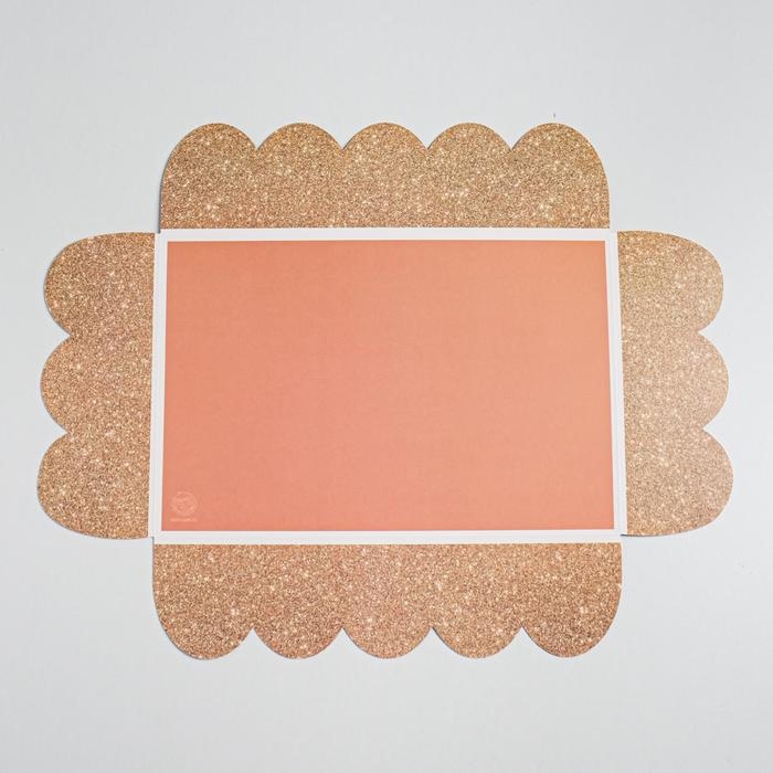 Коробка подарочная с PVC крышкой &laquo;С Новым годом!&raquo;, 20 х 30 х 8 см, Новый год