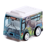 Игровой набор &laquo;Динопарк&raquo;, 4 инерционные машинки, коврик-дорога