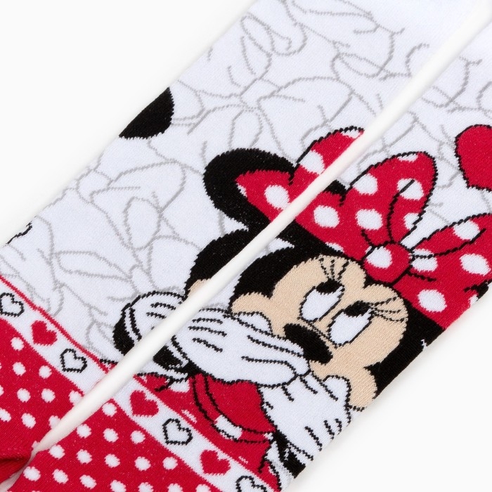 Колготки Дисней «Минни Маус», цвет красный/белый, 92-98 см Колготки Дисней «Минни Маус», цвет красный/белый, 92-98 см