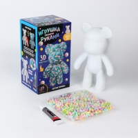 Игрушка помпонами «Медведь», разноцветный Игрушка помпонами «Медведь», разноцветный