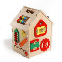 Бизиборд &laquo;Музыкальный домик&raquo;
