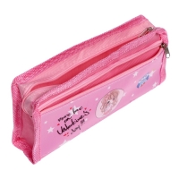 Пенал школьный "Аниме" на молнии, 2 отделения, МИКС Пенал школьный "Аниме" на молнии, 2 отделения, МИКС