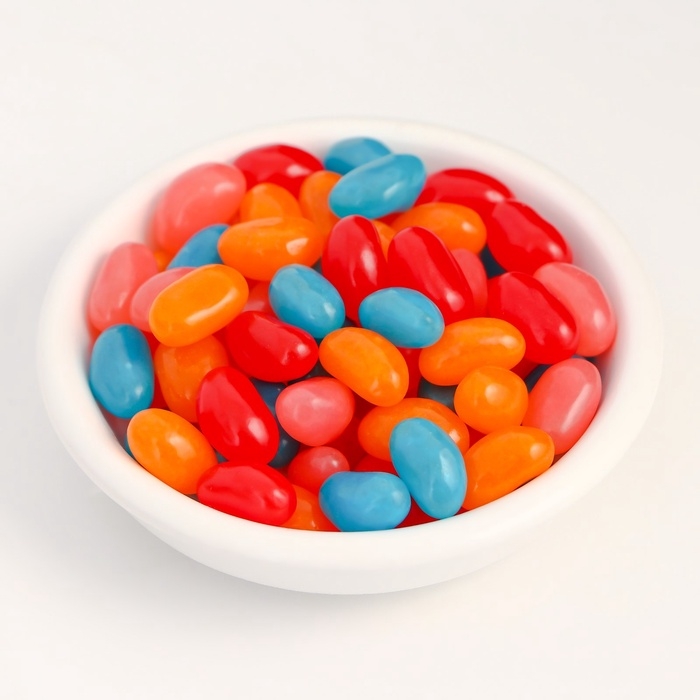 Мармелад жевательный Мармелад жевательный "Бобы желе" со вкусом персик, черника, клубника, апельсин, 2,5 кг