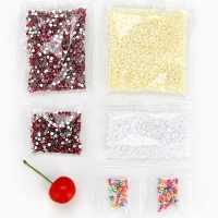 Алмазная мозаика на фигурке с полным заполнением &laquo;Медведь&raquo;, пироженка