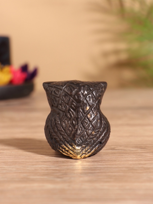 Сувенир бронза "Сова" 4х4х5 см