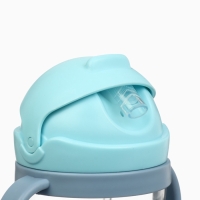 Mum&Baby, Поильник- непроливайка с трубочкой, туканчик, голубой SL-07275A