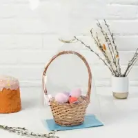 Пакет "Подарочный", с жестким дном, МИКС, 14 х 22 х 53 см