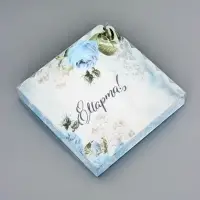 Коробка для печенья, &laquo;8 марта&raquo;, 18&times;18&times;3 см