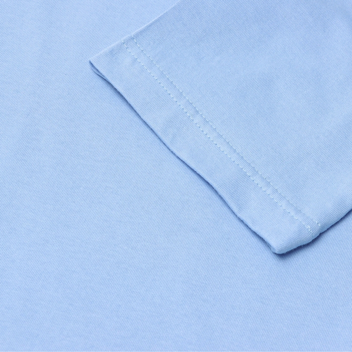 Футболка детская MINAKU, голубая, рост 122 см