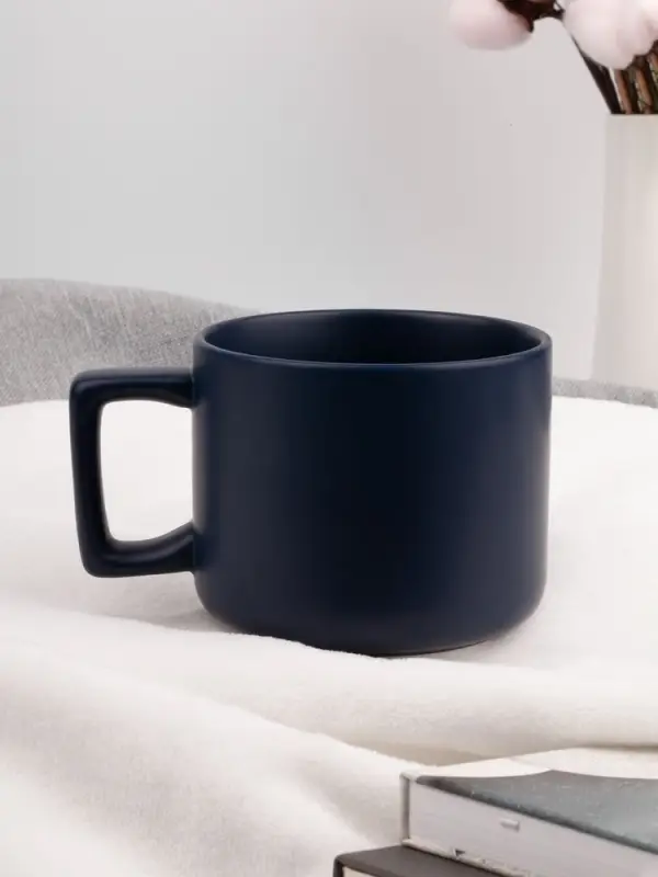 Чашка Jumbo в коробке матовая, темно-синяя