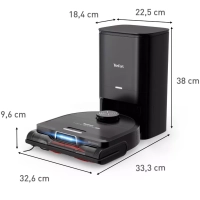 Робот-пылесос X-plorer Serie 240 AI+ RG9695WH, со станцией