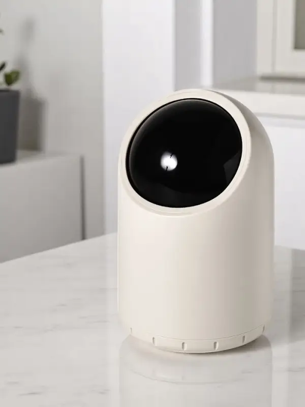 Ведро для мусора сенсорное, 2 л, цвет бежевый