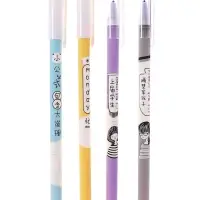 Ручка гелевая СТИРАЕМЫЕ ЧЕРНИЛА, 0,5 мм, стержень синий, Девочка МИКС (штрихкод на штуке)