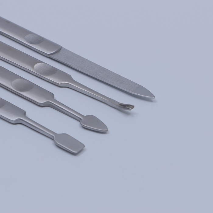 Маникюрный набор &laquo;Premium&raquo;, 8 предметов, в коробке, цвет голубой