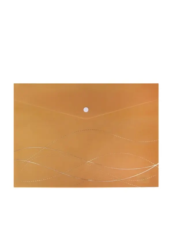 Папка-конверт на кнопке формат А4 180мкр блестящая МИКС Волны  (штрихкод на штуке)