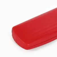 Футляр для очков Июнь2501, 16*6,5*3,5 см, хлопушка, красный