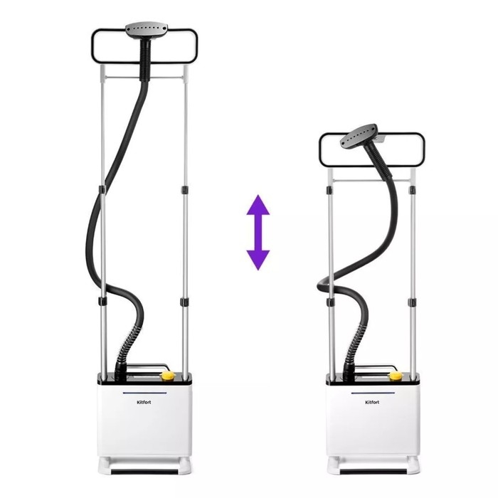 Отпариватель KT-9171, напольный, 1800 Вт, 2000 мл, 40 г/мин, белый Отпариватель KT-9171, напольный, 1800 Вт, 2000 мл, 40 г/мин, белый