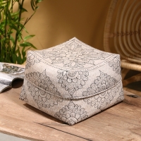 Корзинка плетеная "Бонтанг" бамбук 30х30х18,5 см, светлая