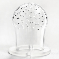 Ниблер для прикорма, с силиконовой сеточкой Rock baby, цвет черный+белый Ниблер для прикорма, с силиконовой сеточкой Rock baby, цвет черный+белый